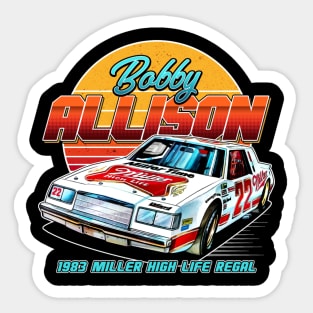 Bobby Allison 1983 Retro Sticker